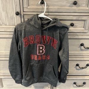Brown Bears Sweatshirt, gray, size small